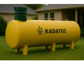 Газгольдер Kadatec 5800 л (высокие патрубки)